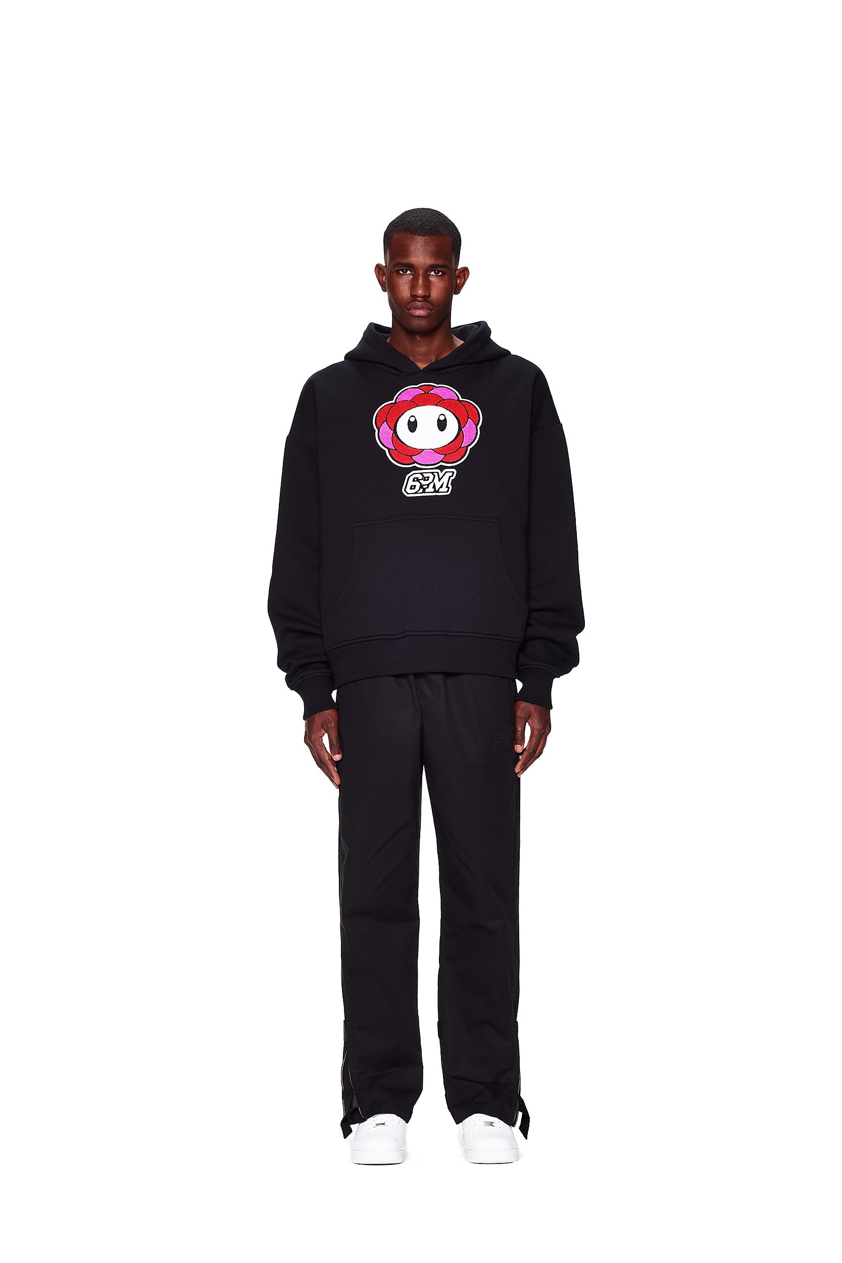 BUBBLES HOODIE BLACK